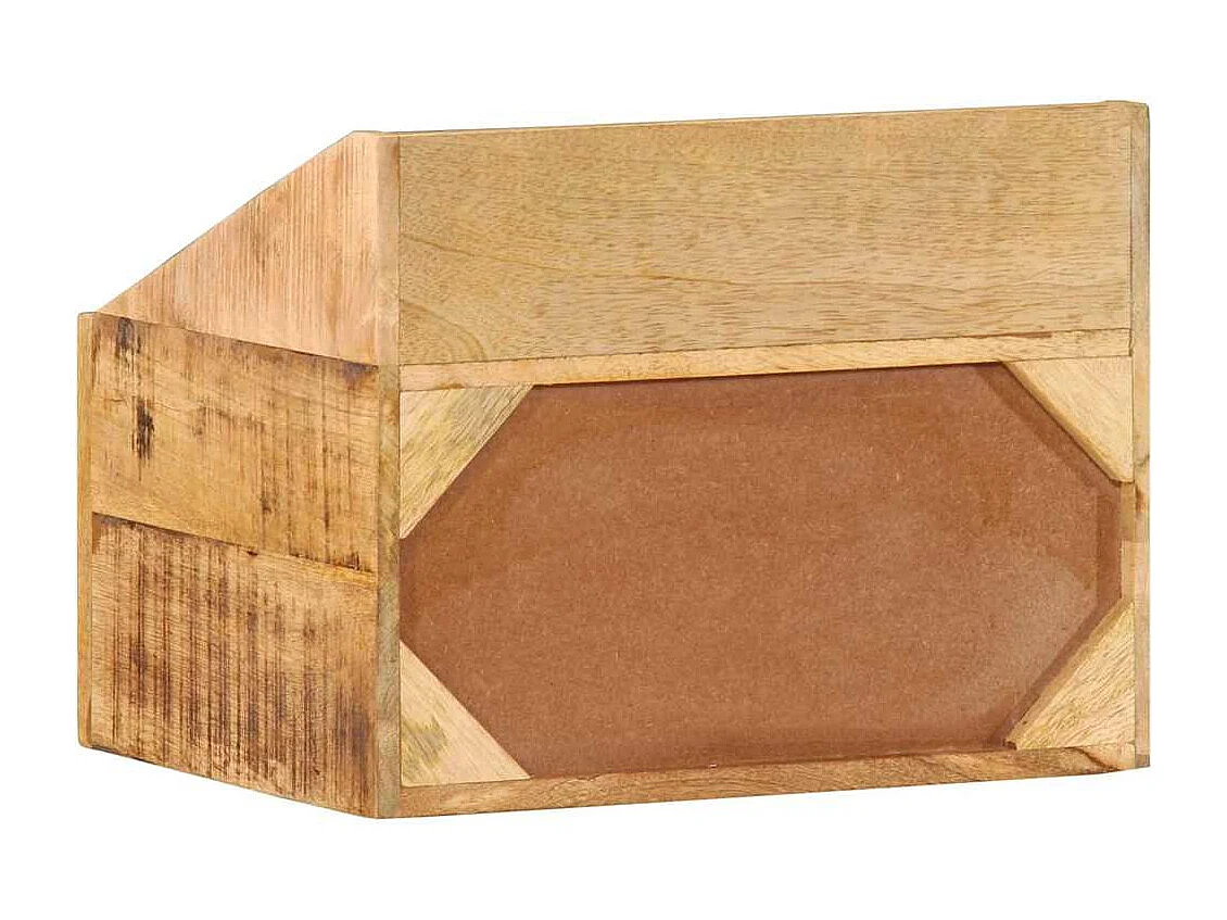 Comodino con cassetto Marrone 40 x 30 x 30 cm