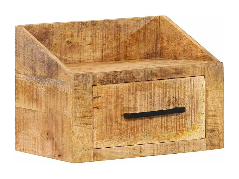 Comodino con cassetto Marrone 40 x 30 x 30 cm