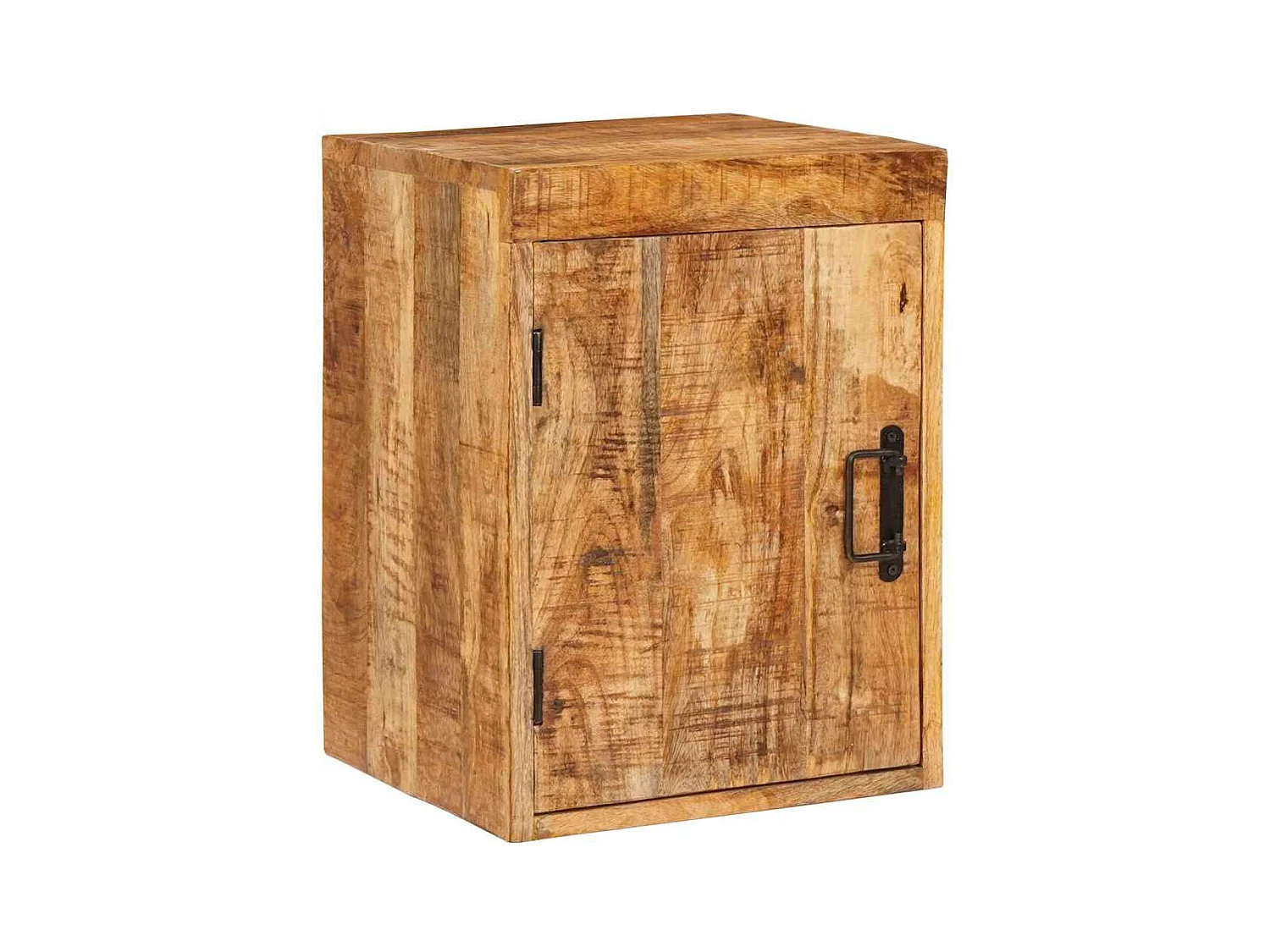 Comodino Marrone 35 x 33 x 48 cm Legno massello di mango