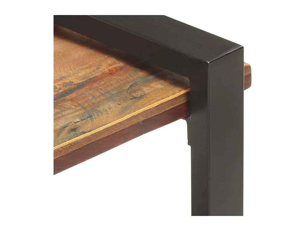 Mesita de noche 50x40x40 cm Madera maciza recuperada