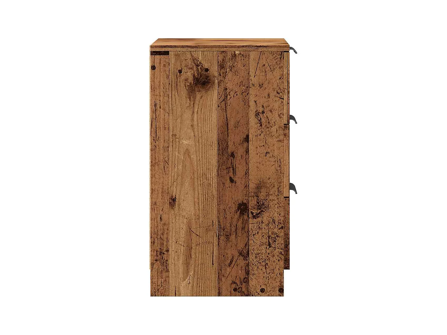 Mesitas de noche 2 piezas madera vieja 40x36x65 cm madera de ingeniería