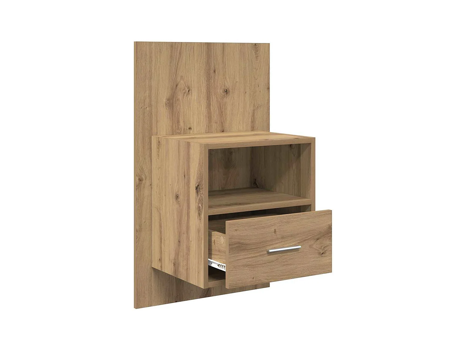 Armoire de lit 2 pcs chêne artisanal 48,5 x 32,5 x 80 cm