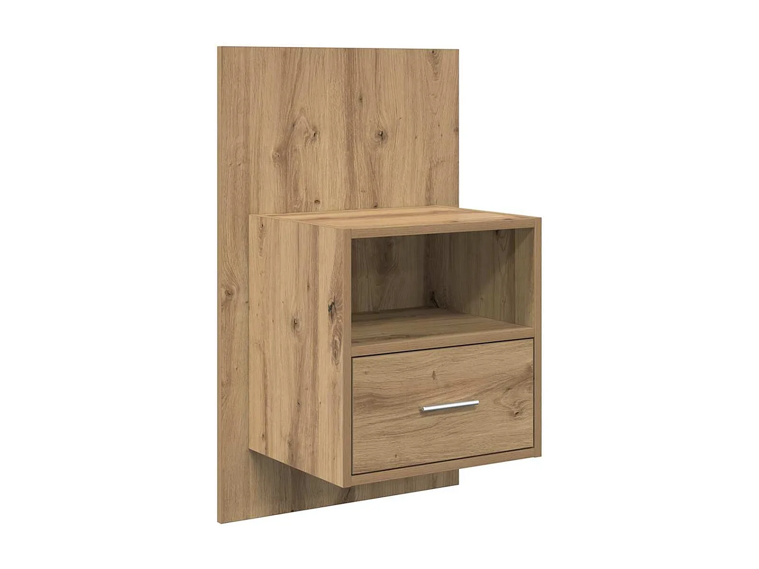 Armoire de lit 2 pcs chêne artisanal 48,5 x 32,5 x 80 cm