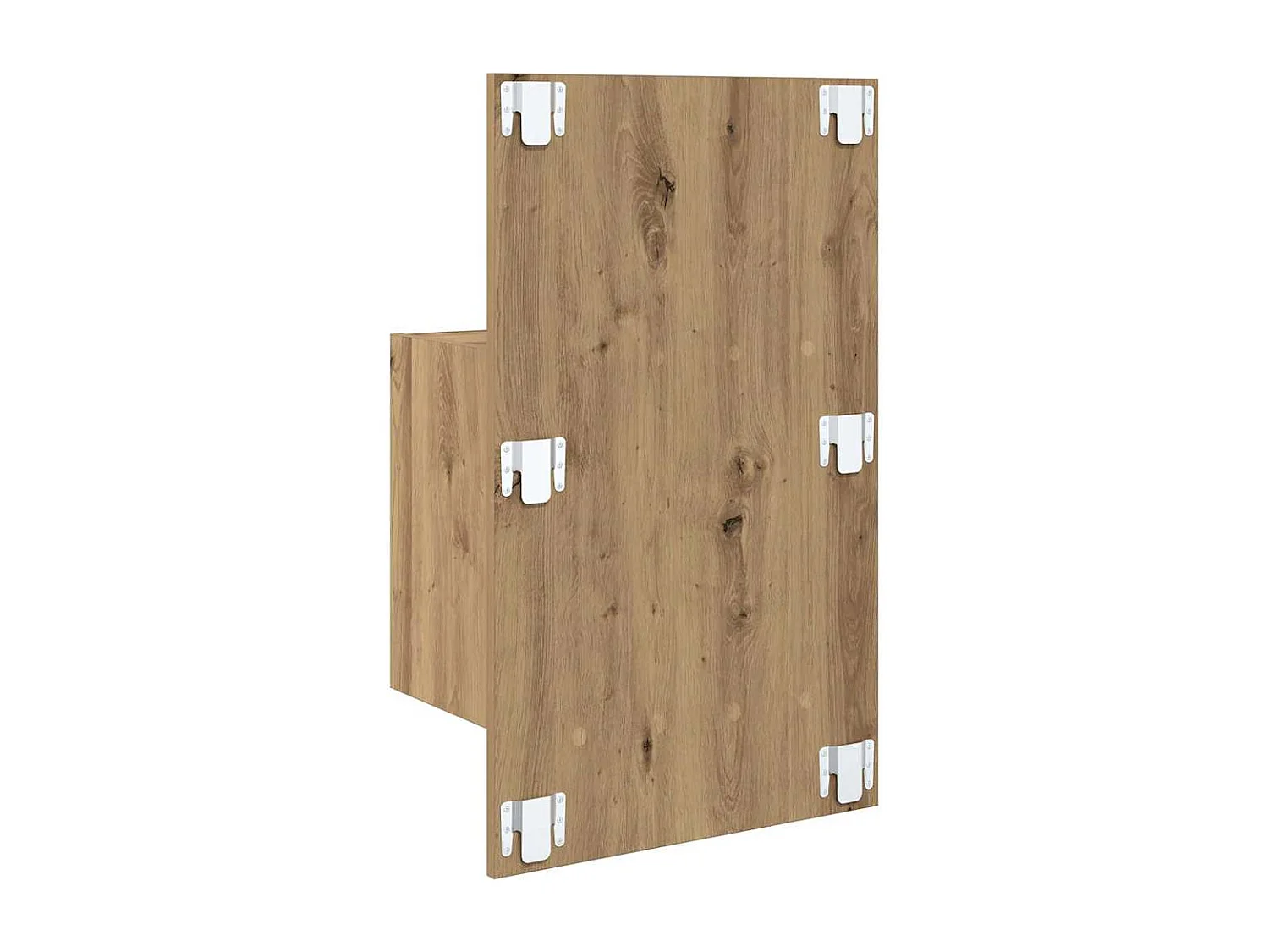 Armoire de lit 2 pcs chêne artisanal 48,5 x 32,5 x 80 cm