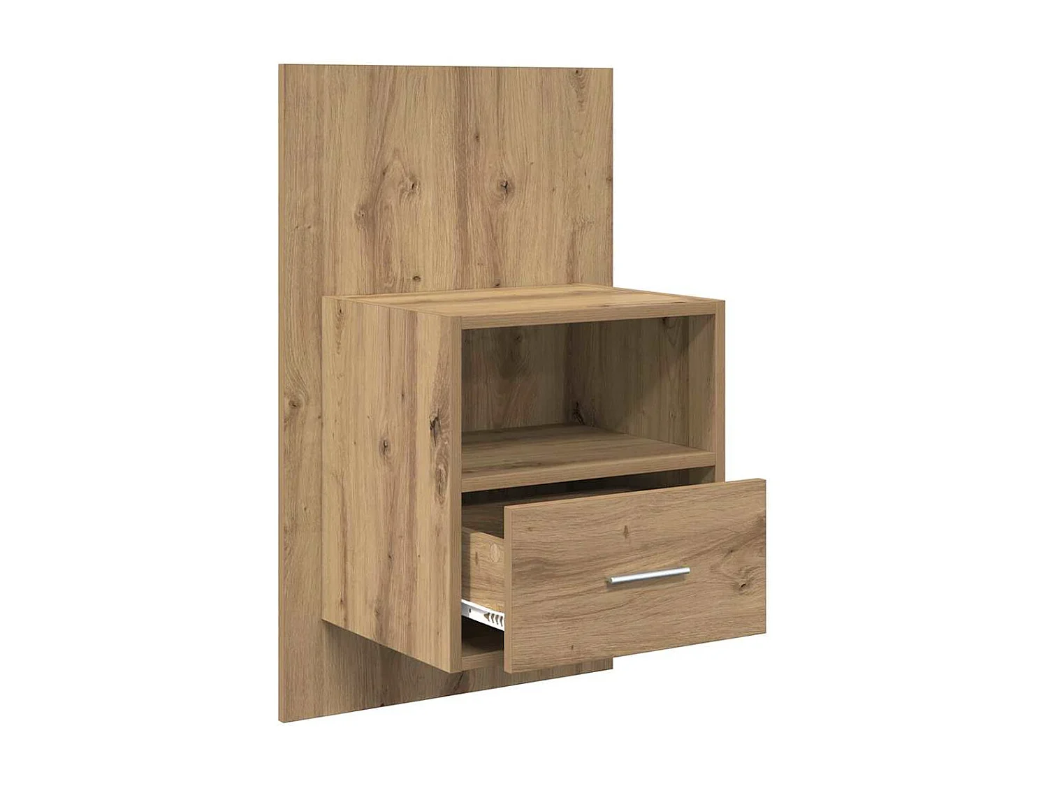 Armoire de lit 2 pcs chêne artisanal 48,5 x 32,5 x 80 cm