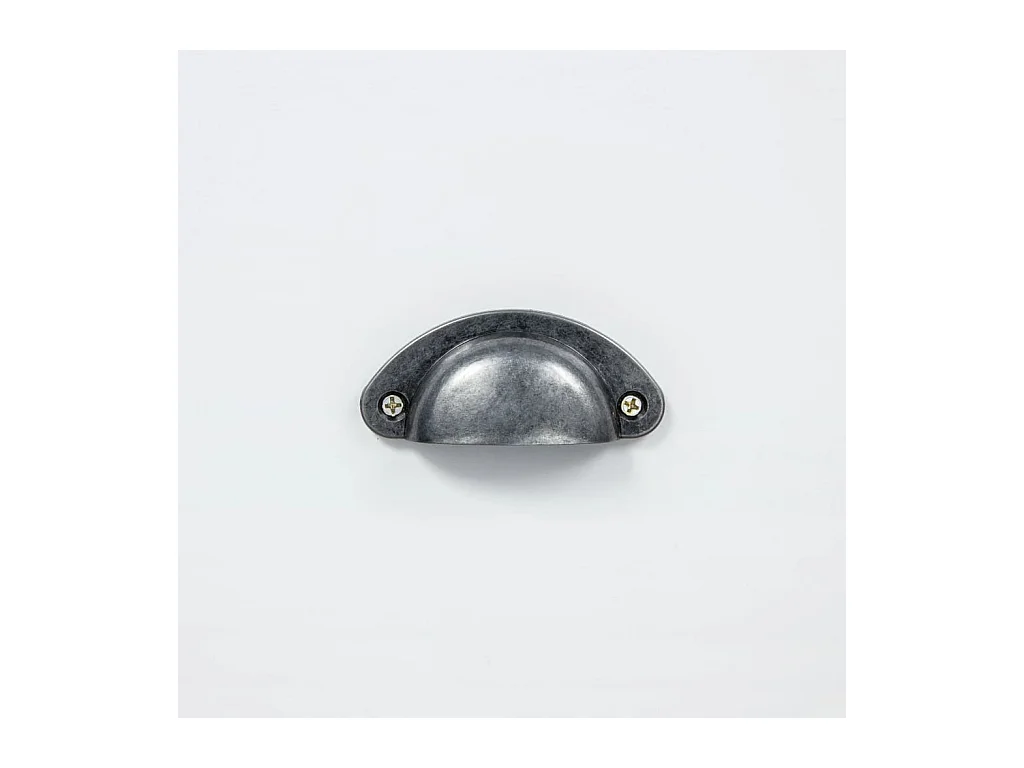 Hill Nachtkastjes 2 stuks Wit 46x35x49,5 cm Massief grenenhout