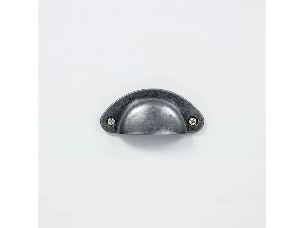 Hill Nachtkastjes 2 stuks Wit 46x35x49,5 cm Massief grenenhout