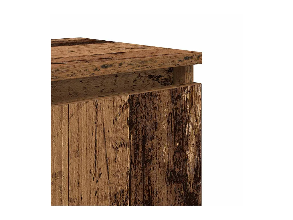 Nachtkastje Antiek hout 40 x 30 x 50 cm Bewerkt hout