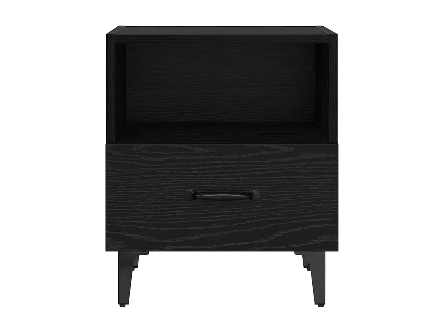 Cabinet de chevet 2 pcs Chêne noir 40 x 35 x 47.5 cm