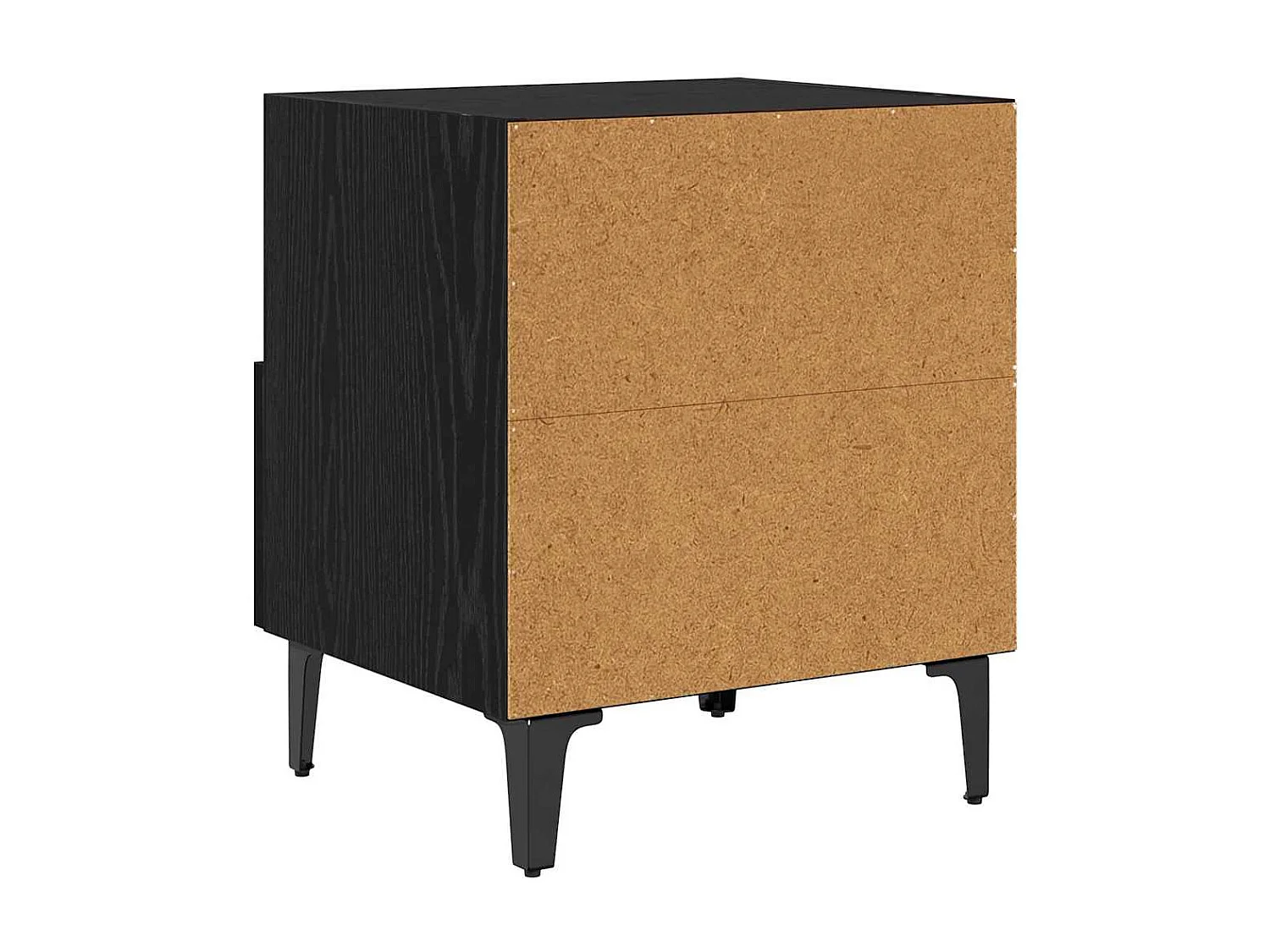 Cabinet de chevet 2 pcs Chêne noir 40 x 35 x 47.5 cm