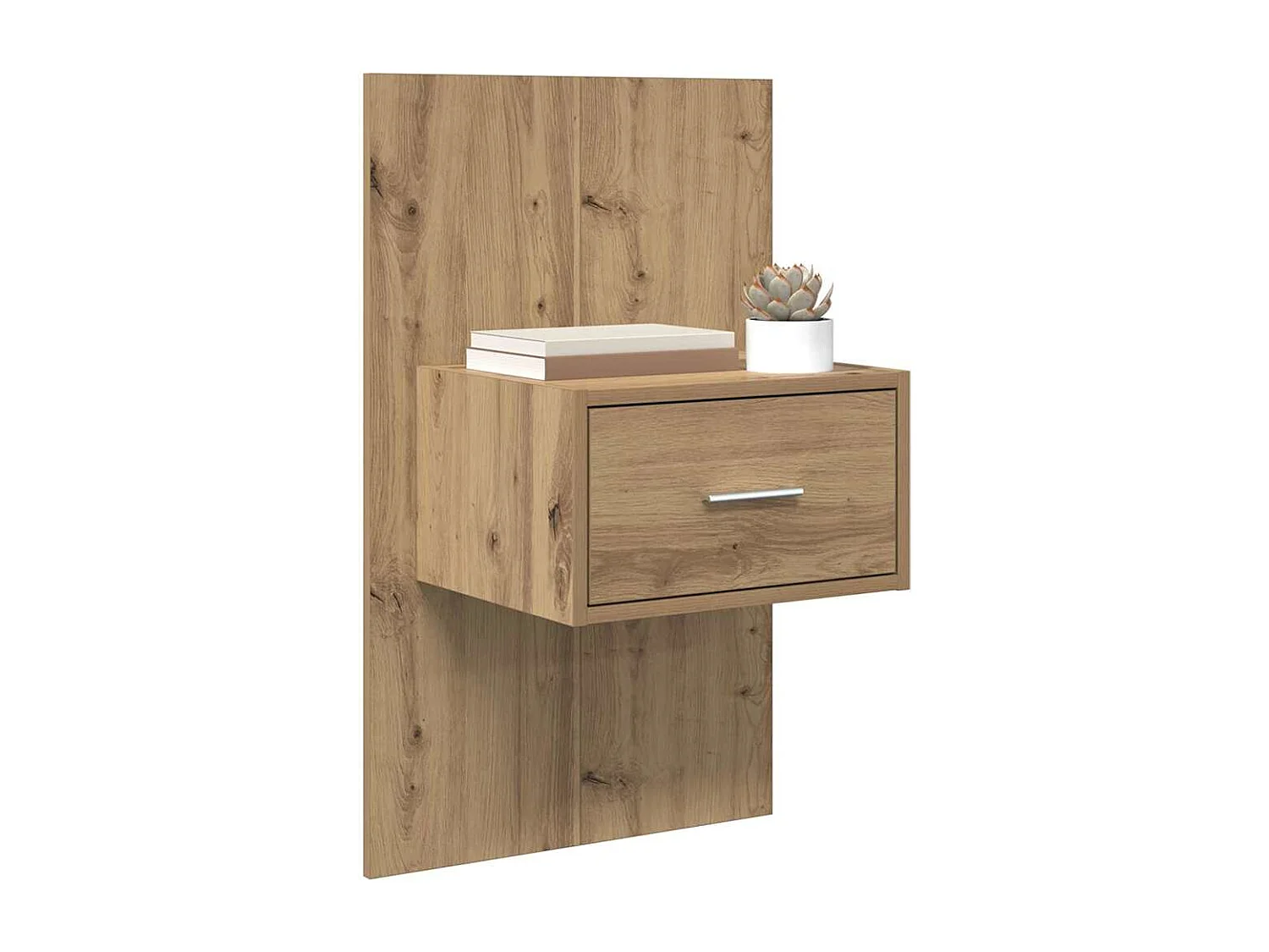 Armoire de lit 2 pcs chêne artisanal 48,5 x 32,5 x 80 cm