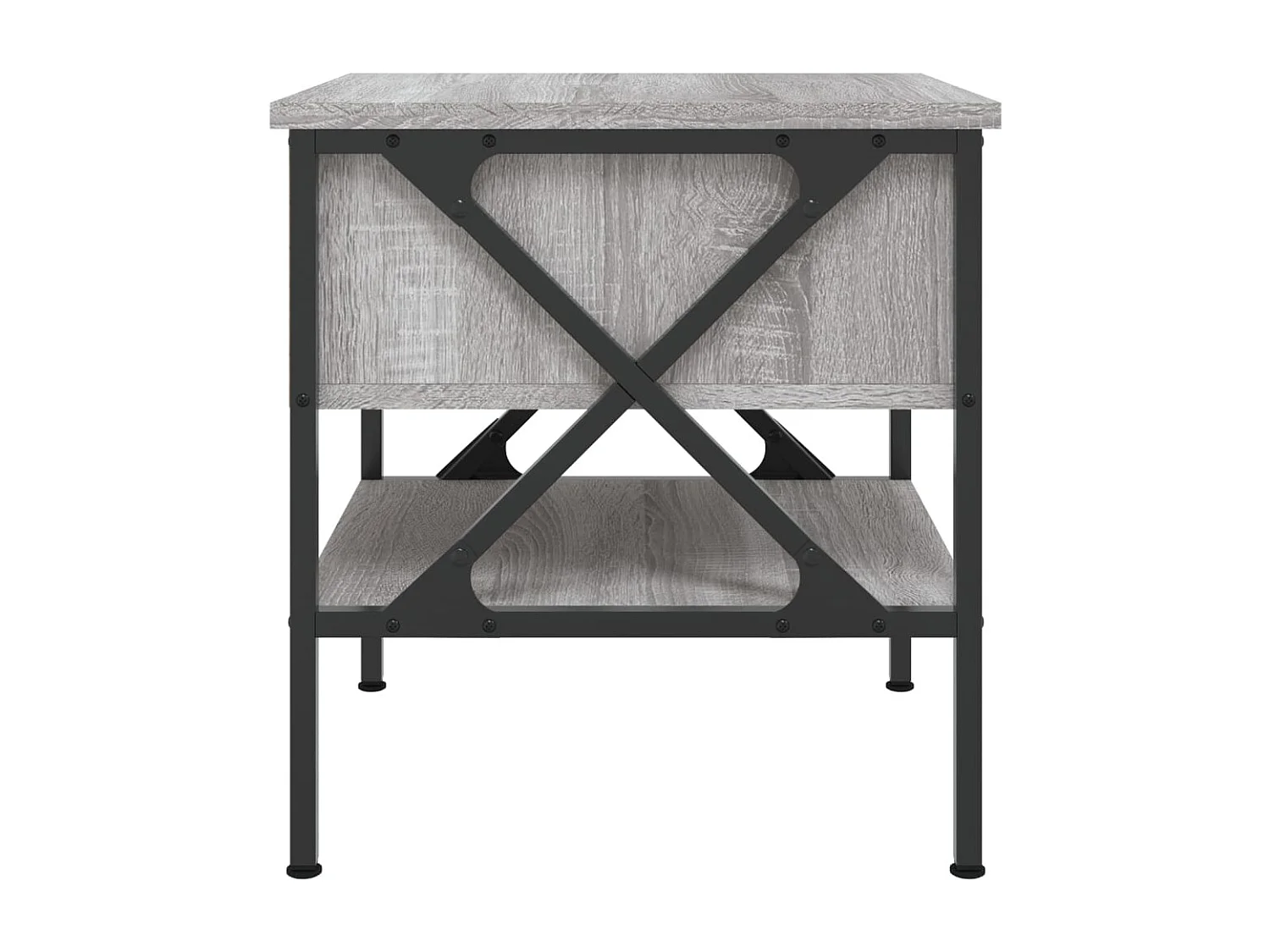 Tables de chevet 2 pcs sonoma gris 40x42x45 cm bois ingénierie