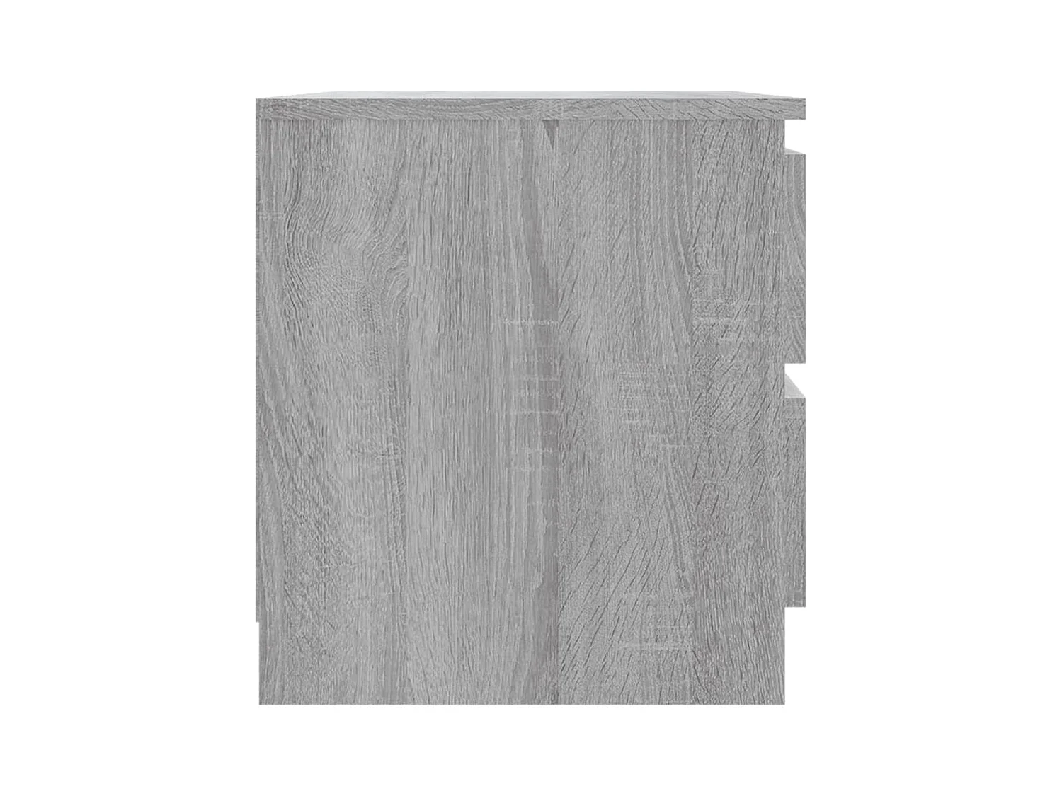 Nachtkastjes 2 stuks Sonoma grijs 50x39x43,5cm Technisch hout