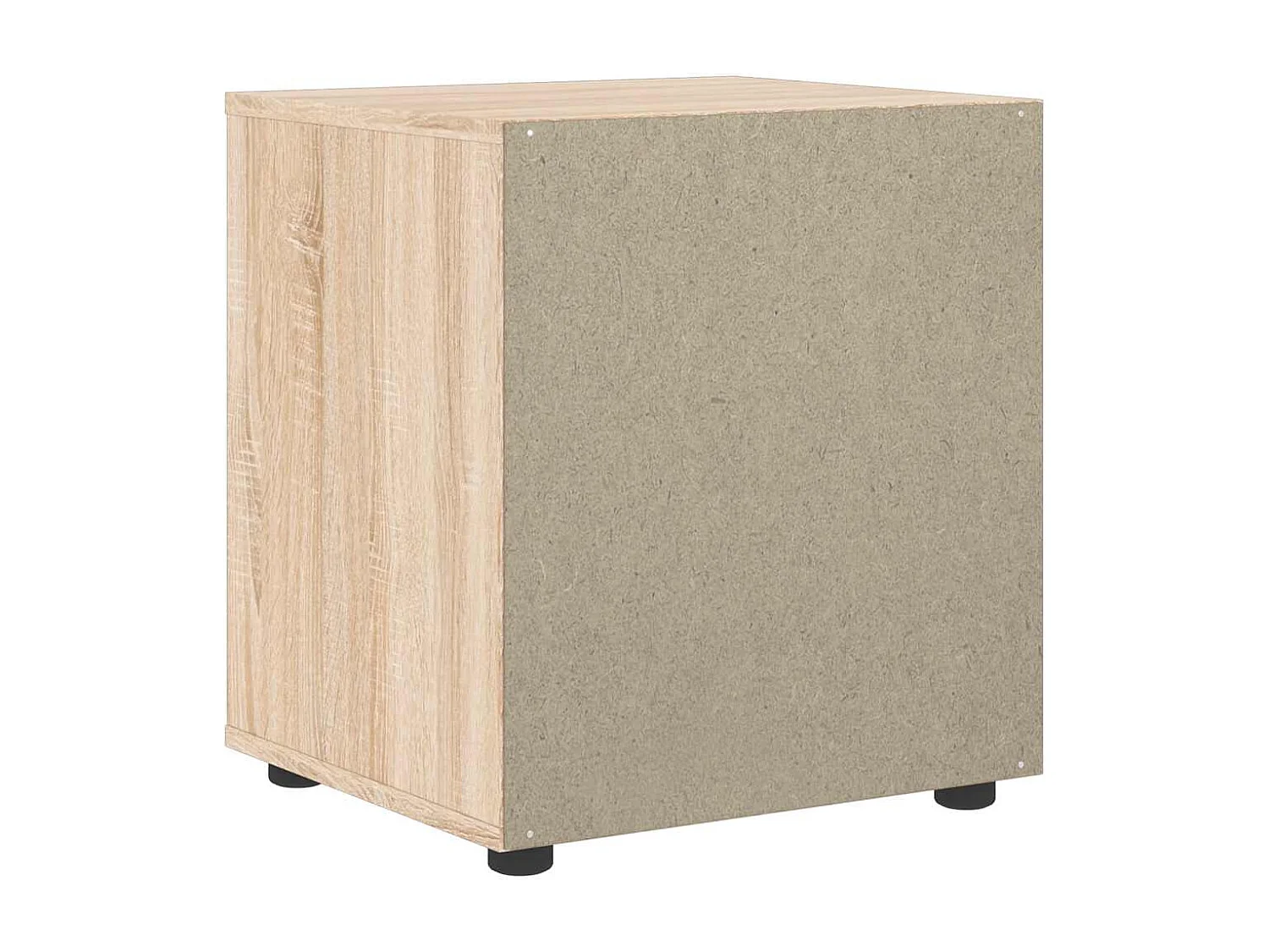 Comodino VISNES in rovere sonoma 45x40x50 cm in legno ingegnerizzato