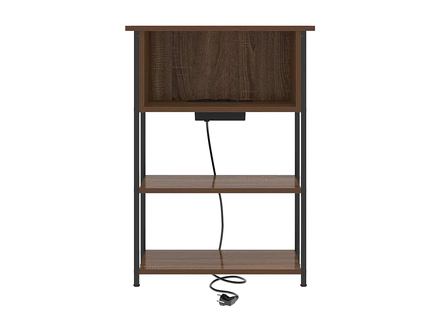 Cabinet de chevet Chêne marron 55 x 31 x 76 cm