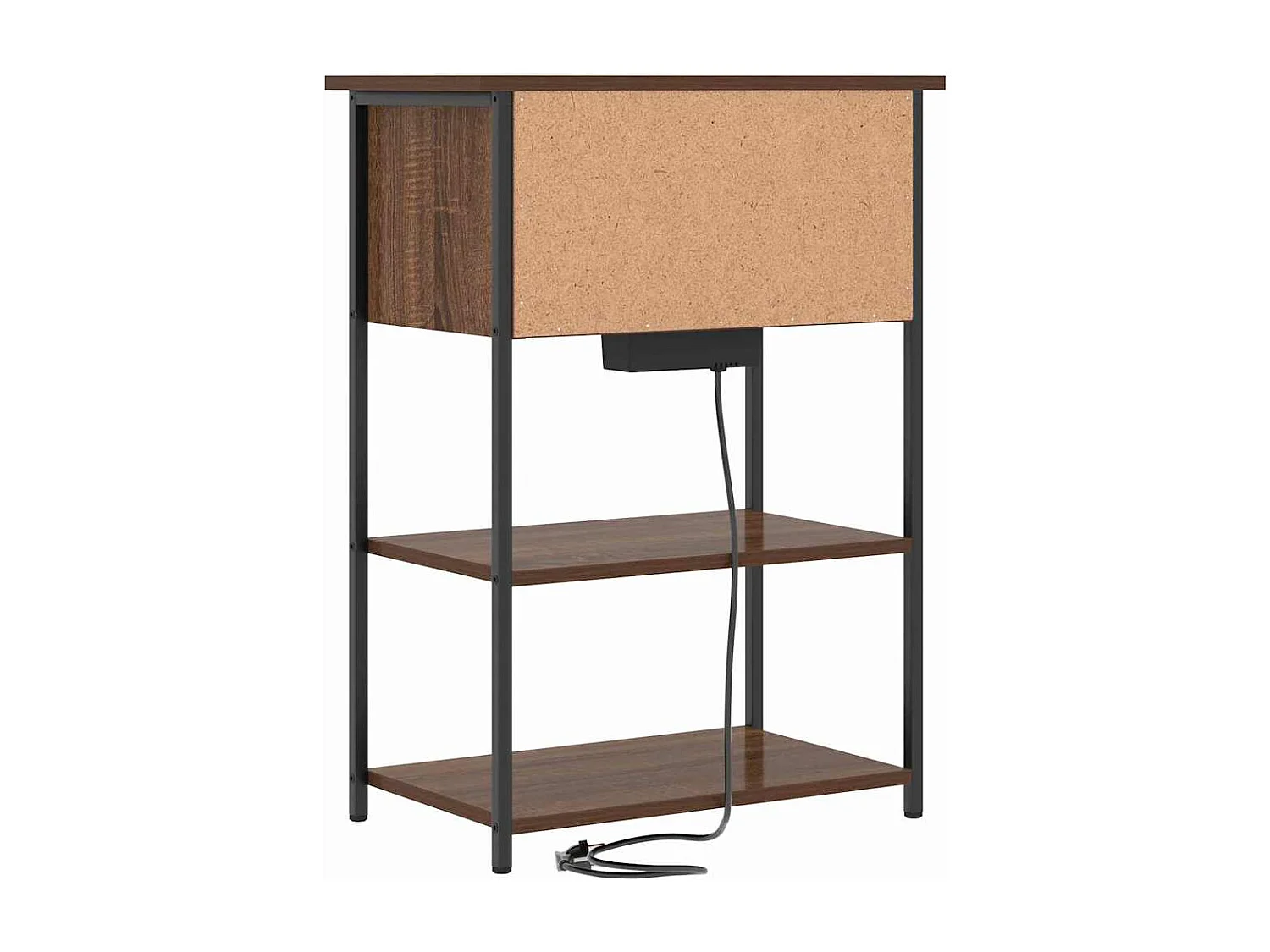 Cabinet de chevet Chêne marron 55 x 31 x 76 cm