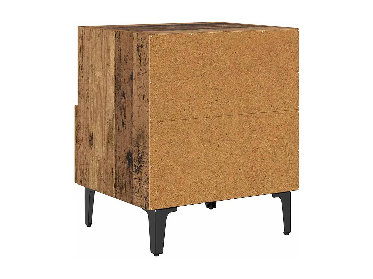 Cabinet de chevet 2 pcs Bois ancien 40 x 35 x 47.5 cm