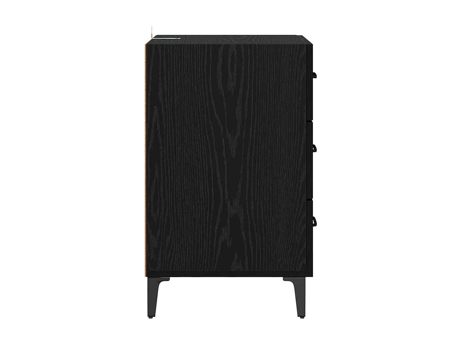 Cabinet de chevet Chêne noir 40 x 40 x 66 cm Bois d'ingénierie