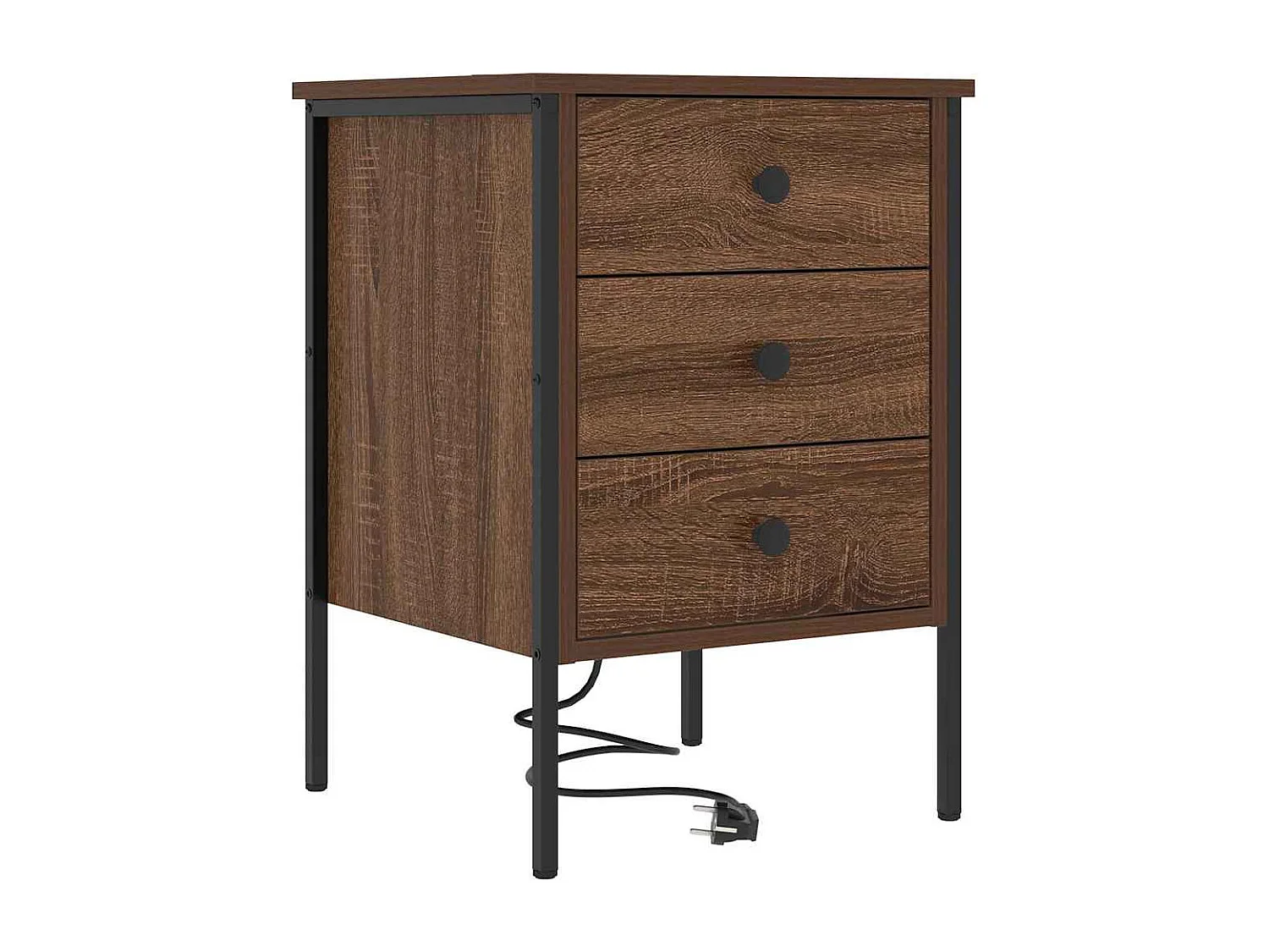 Armoires de chevet 2 pcs Chêne marron 42 x 41 x 61 cm