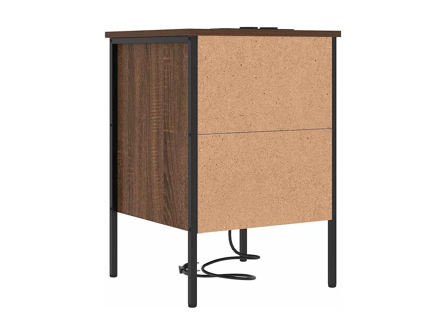 Armoires de chevet 2 pcs Chêne marron 42 x 41 x 61 cm