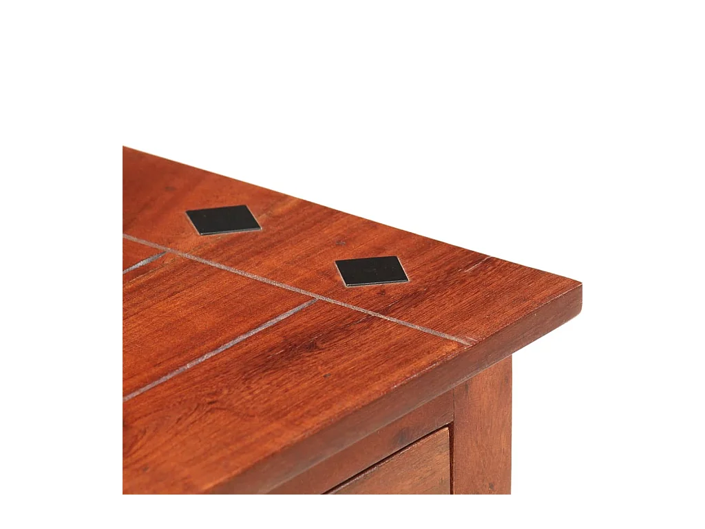 Mesita de noche 40 x 30 x 50 cm Madera maciza de acacia