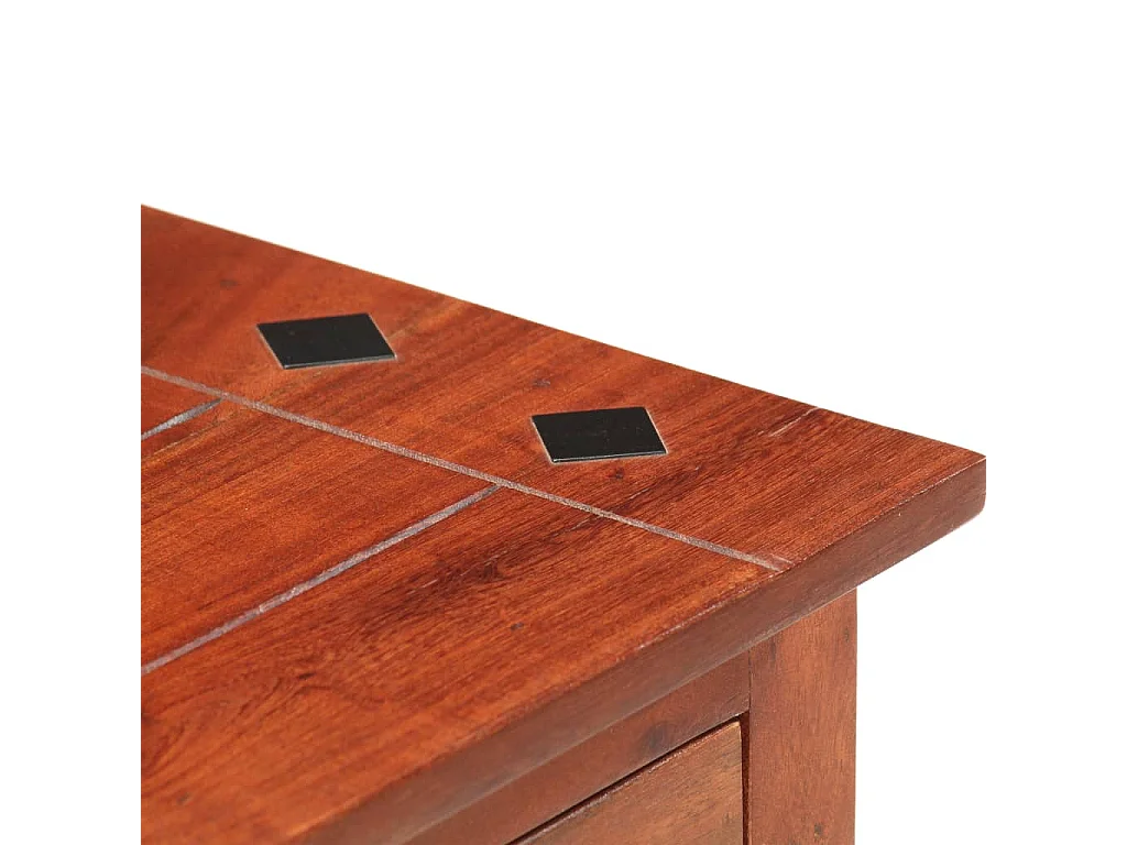 Table de chevet 40 x 30 x 50 cm Bois d'acacia massif