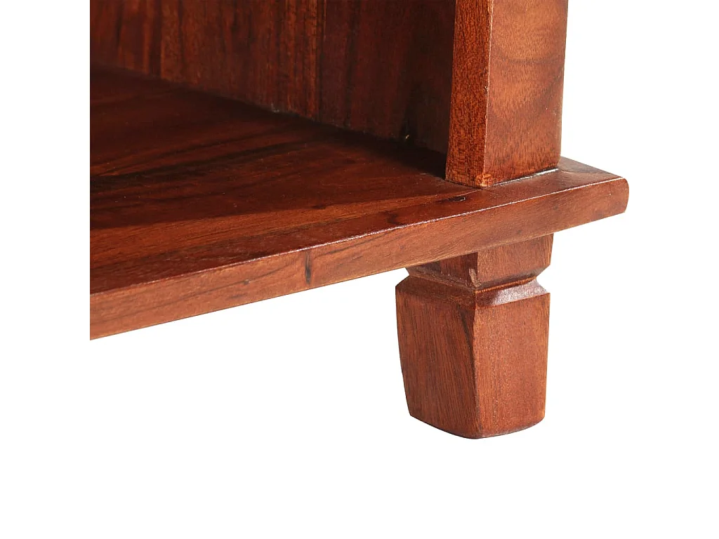 Table de chevet 40 x 30 x 50 cm Bois d'acacia massif