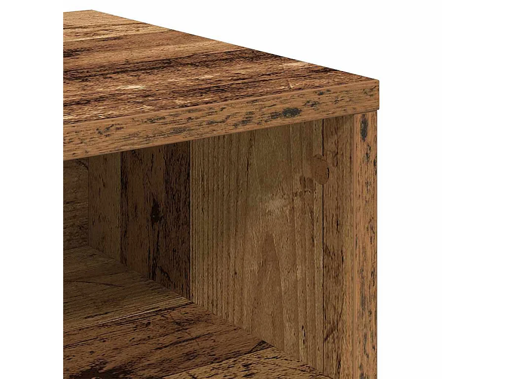 Cabinet de chevet 2 pcs Bois ancien 40 x 40 x 30 cm