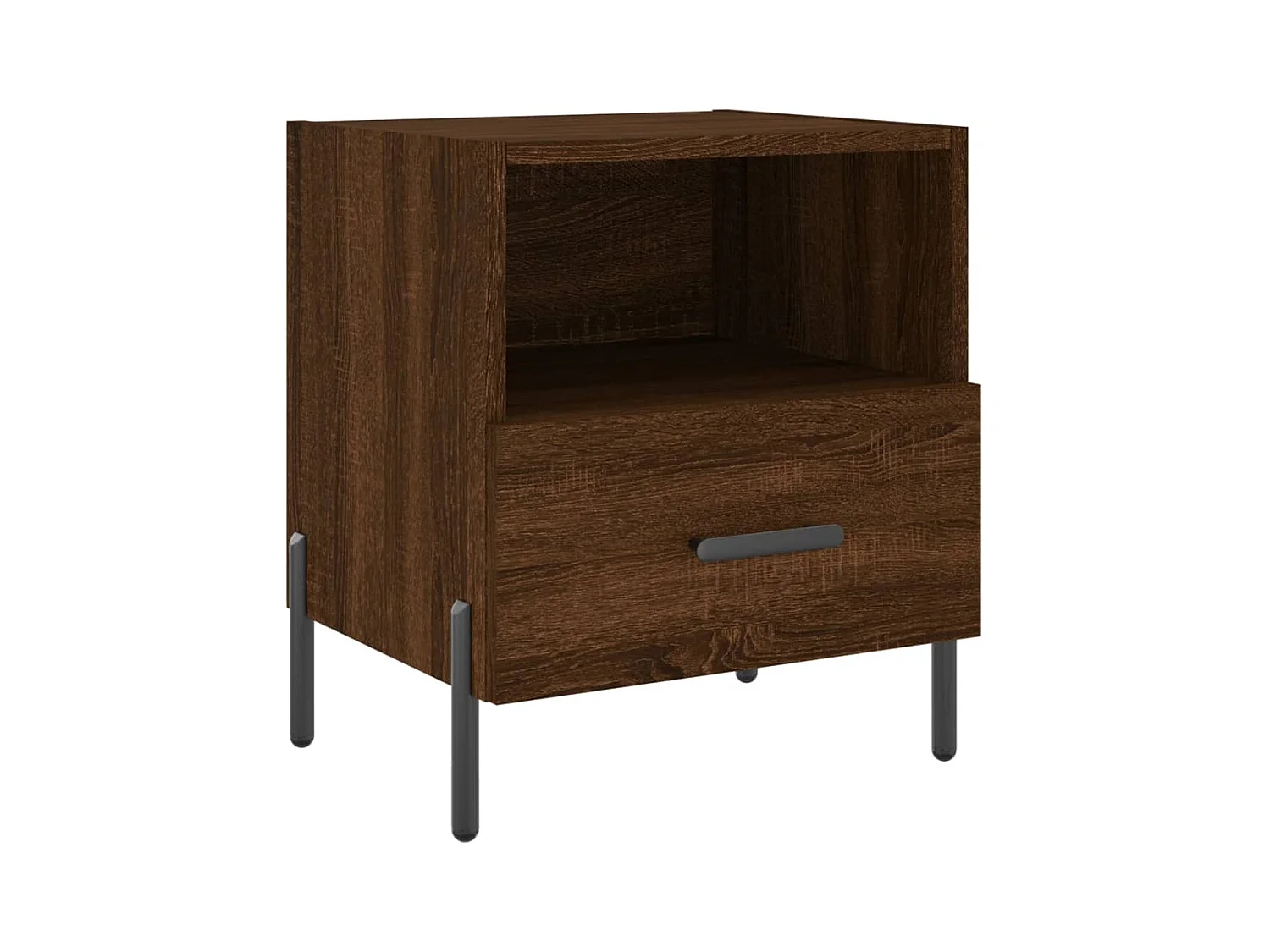 Tables de chevet 2 pcs chêne marron 40x35x47,5 cm