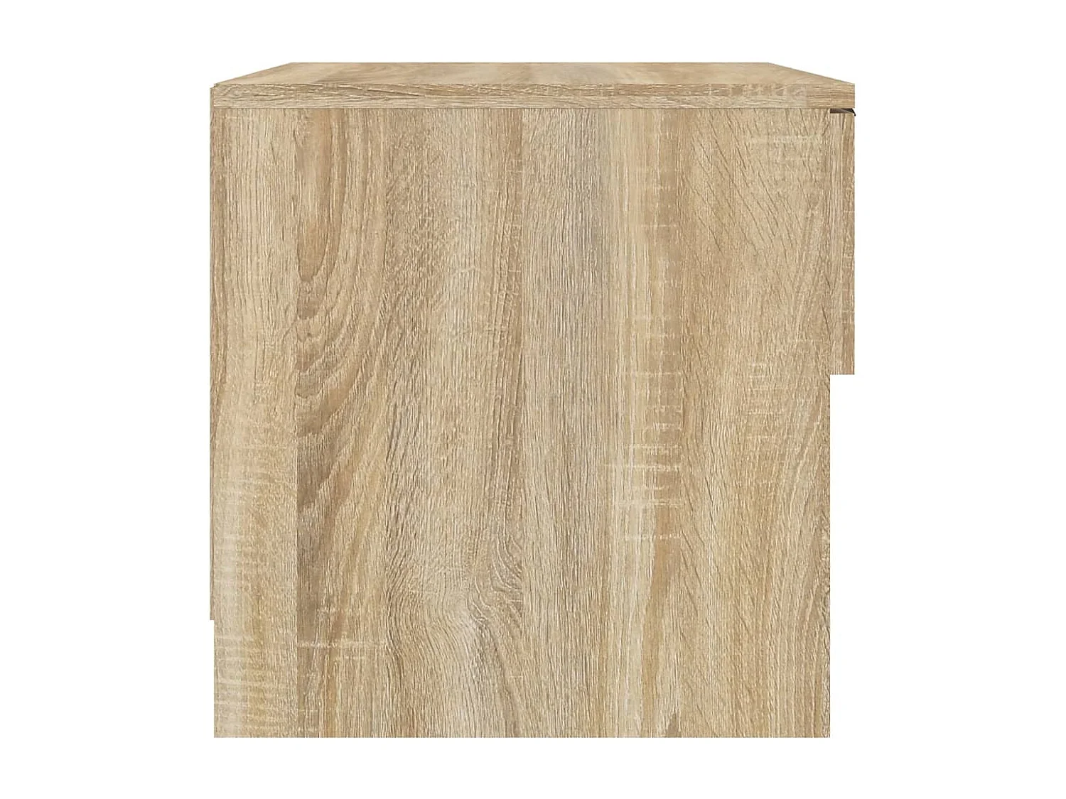 Juego de mesita de noche de 2 piezas de madera de ingeniería de roble Sonoma