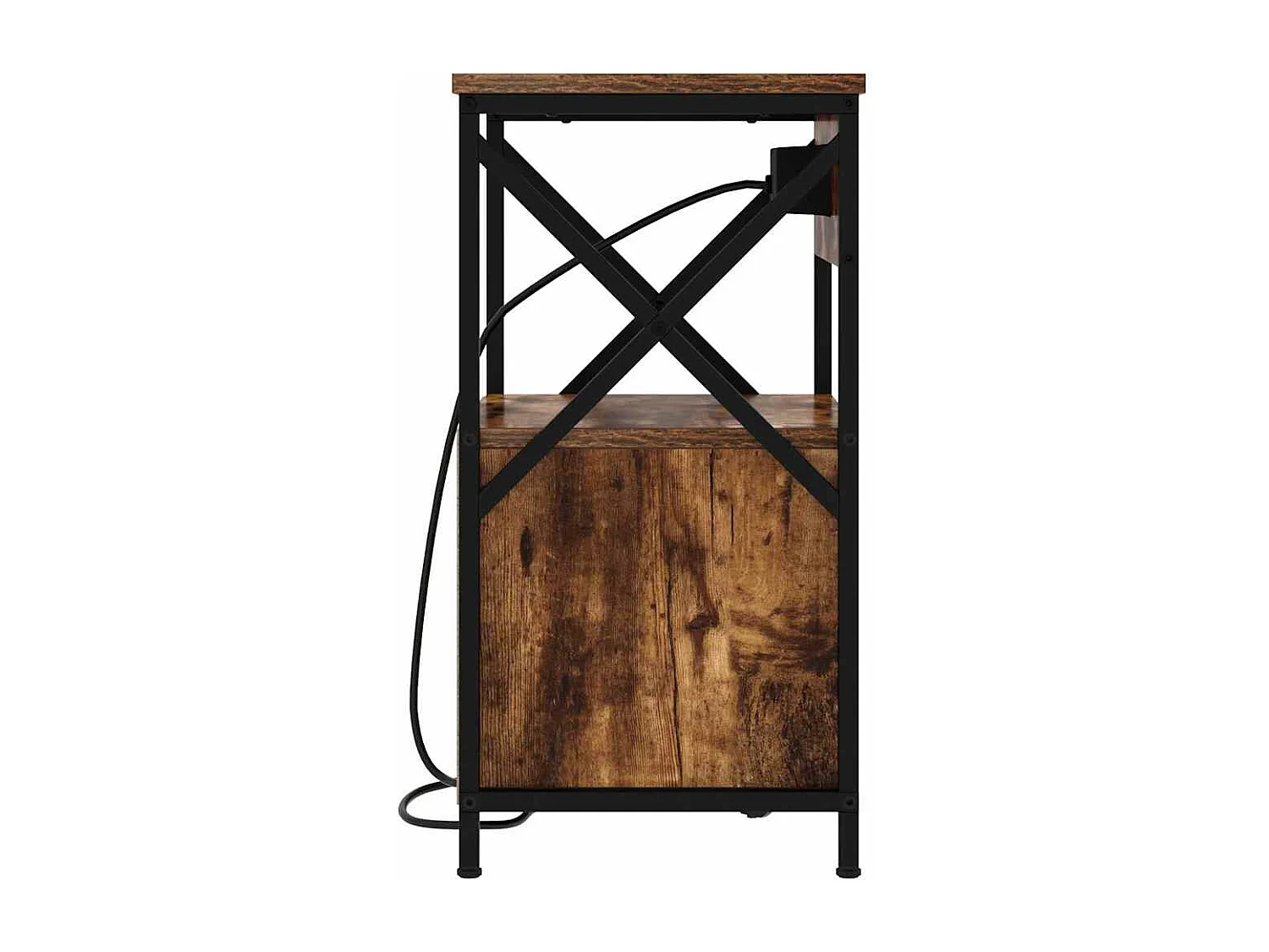 Cabinet de chevet Chêne fumé 40 x 31 x 60 cm Bois d'ingénierie