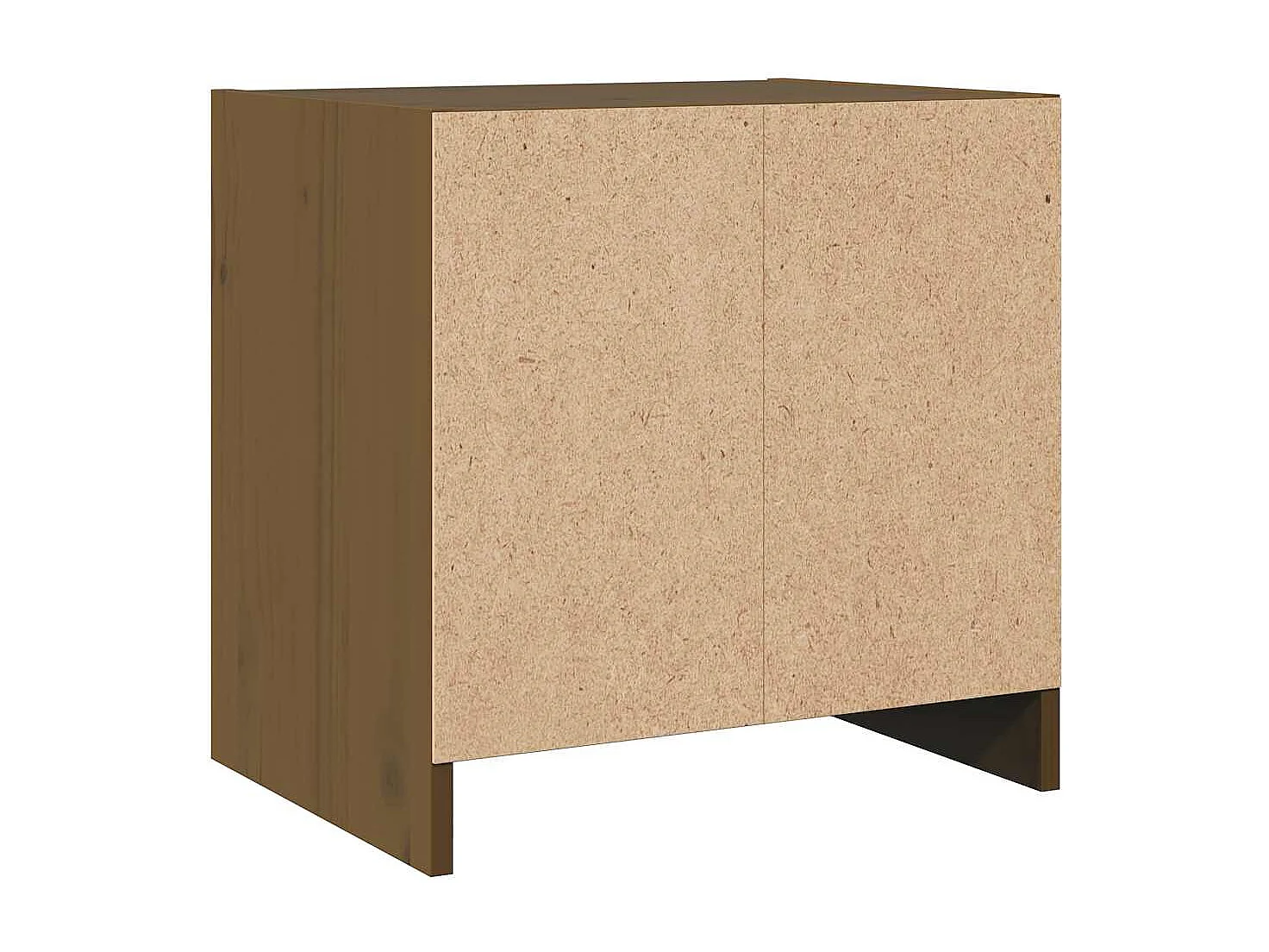 Tables de chevet 2 pcs Marron miel 40x30,5x40 cm Bois de pin