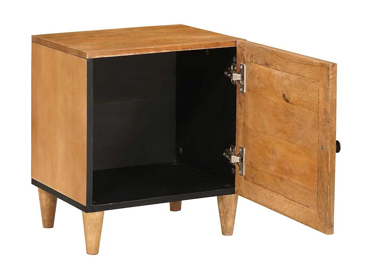 Table de chevet Marron clair 40 x 33 x 46 cm