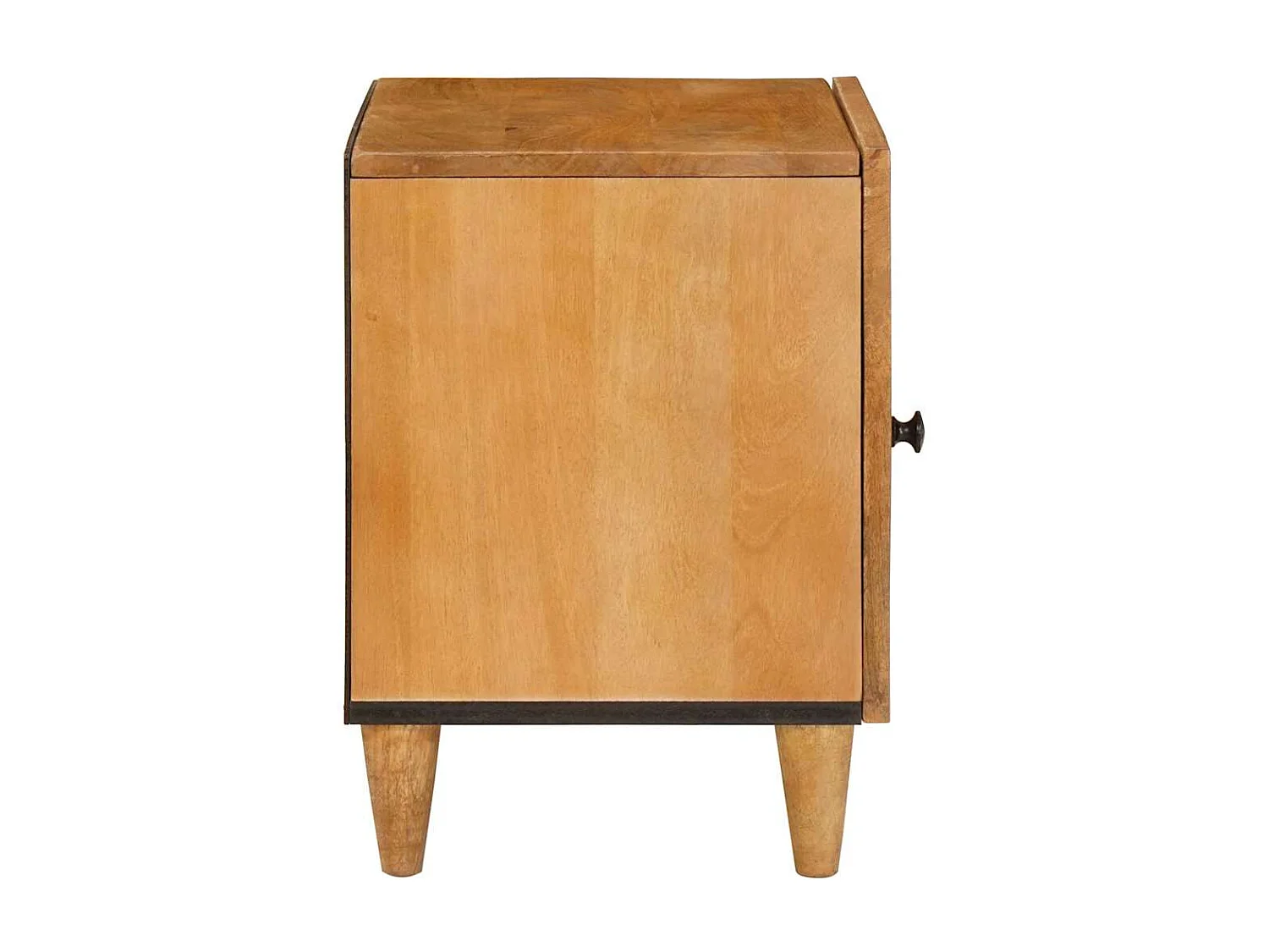 Table de chevet Marron clair 40 x 33 x 46 cm