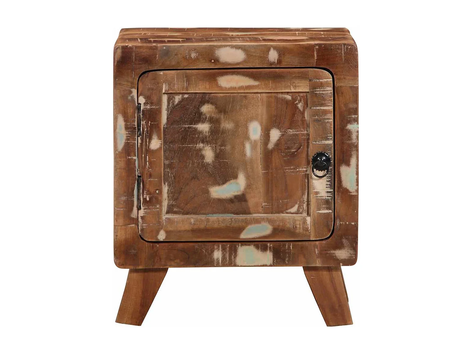 Table de chevet 2 pcs 40x32x46 cm bois massif de récupération