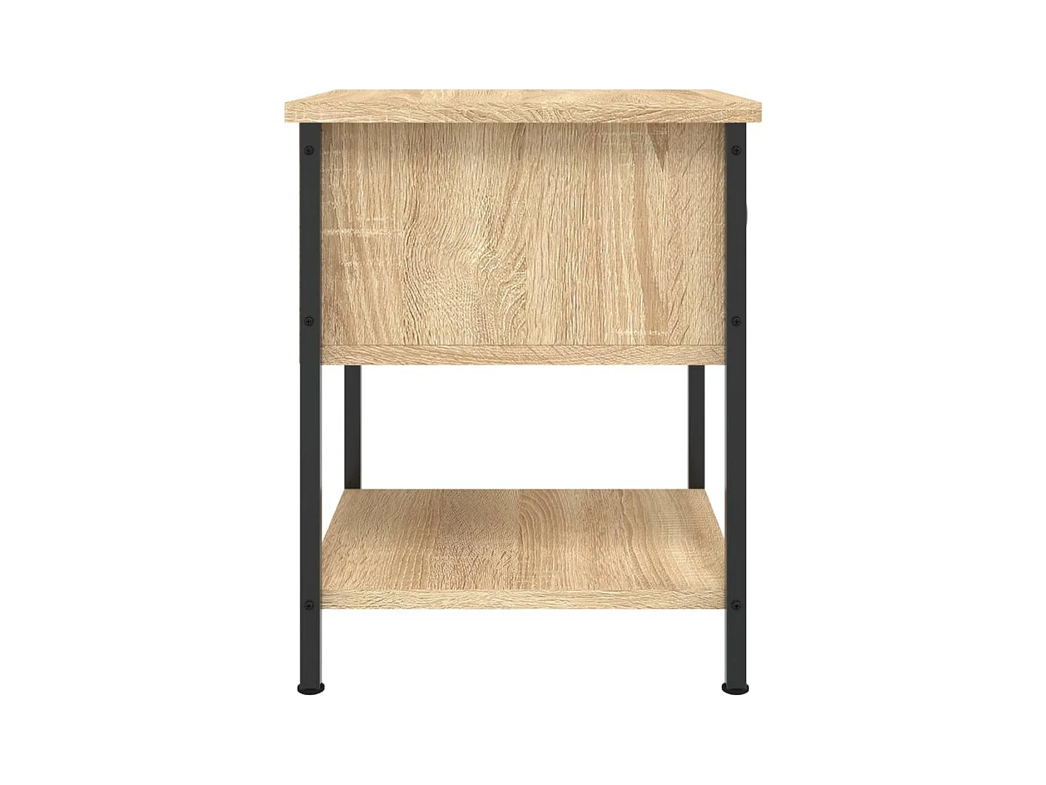 Table de chevet chêne sonoma 34x35,5x45 cm bois d'ingénierie