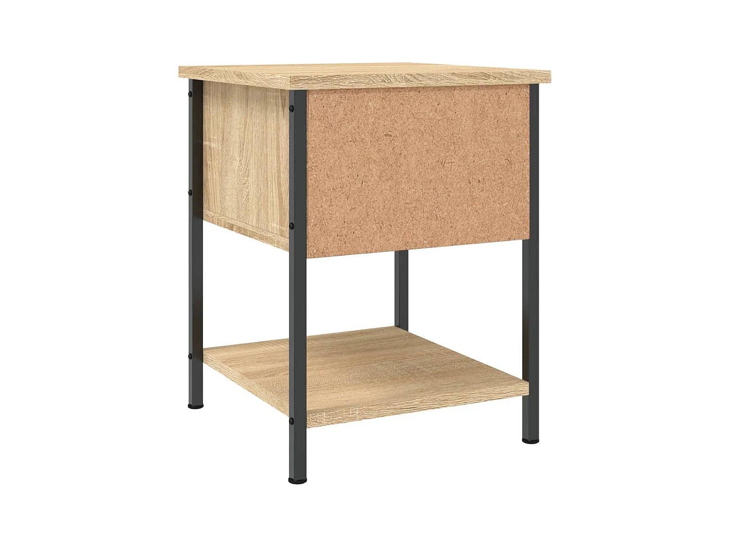 Table de chevet chêne sonoma 34x35,5x45 cm bois d'ingénierie