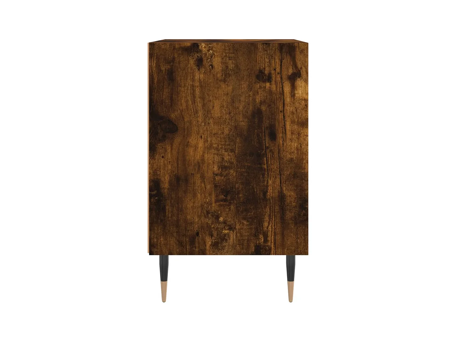 Mesitas de noche 2 piezas roble ahumado 40x30x50 cm madera de ingeniería