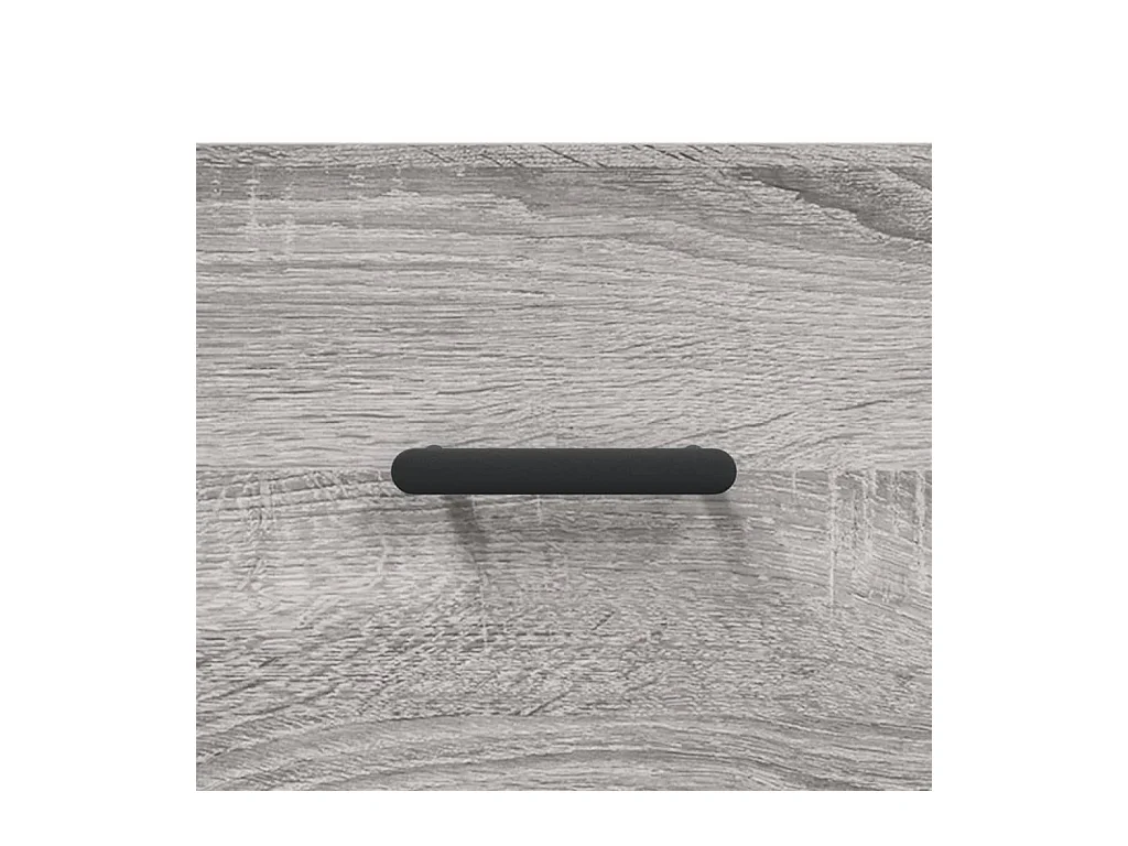 Mesita de noche Sonoma gris 40x35x47,5 cm Madera de ingeniería