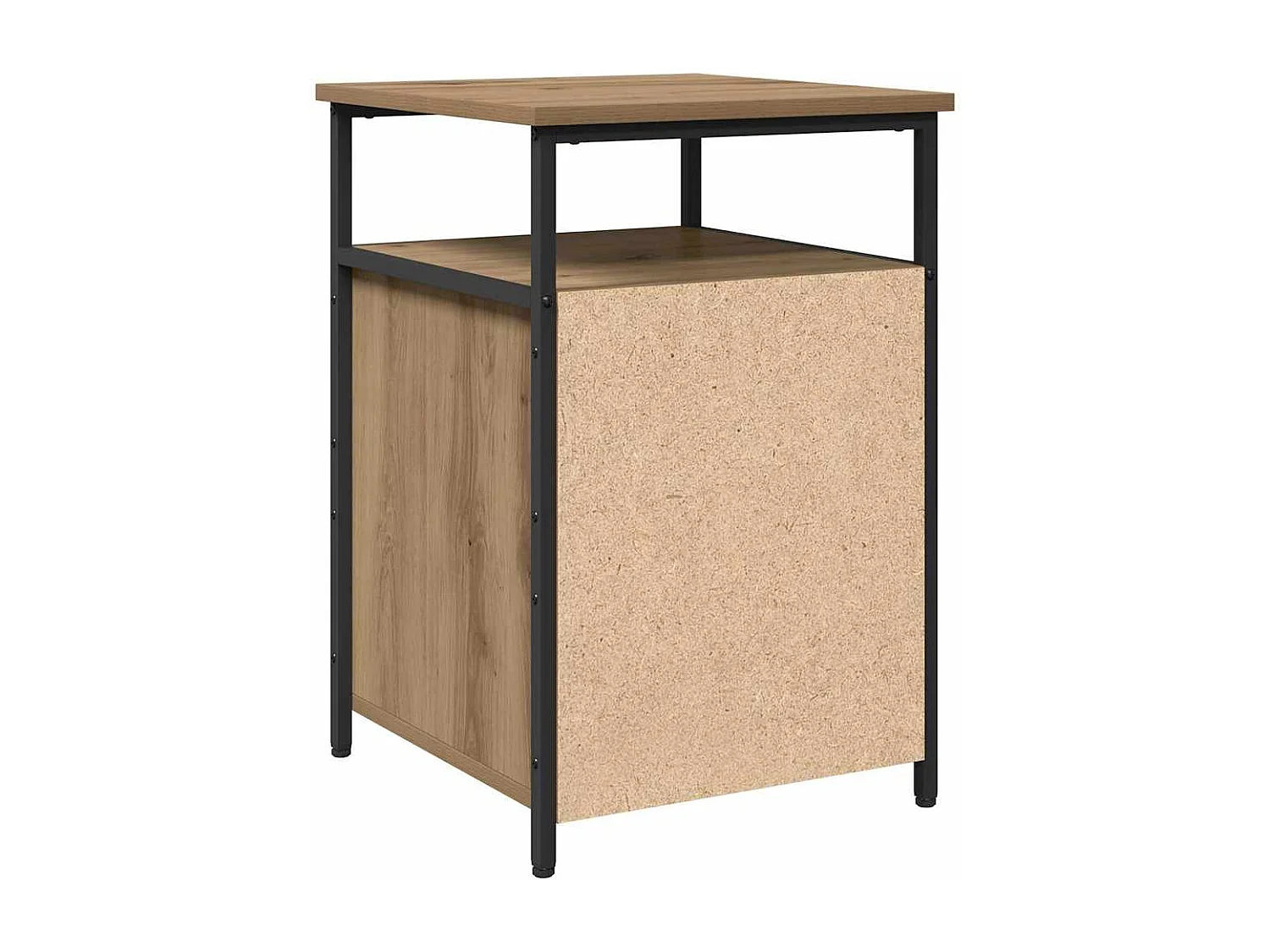 Cabinet de chevet 2 pcs chêne artisanal Bois d'ingénierie