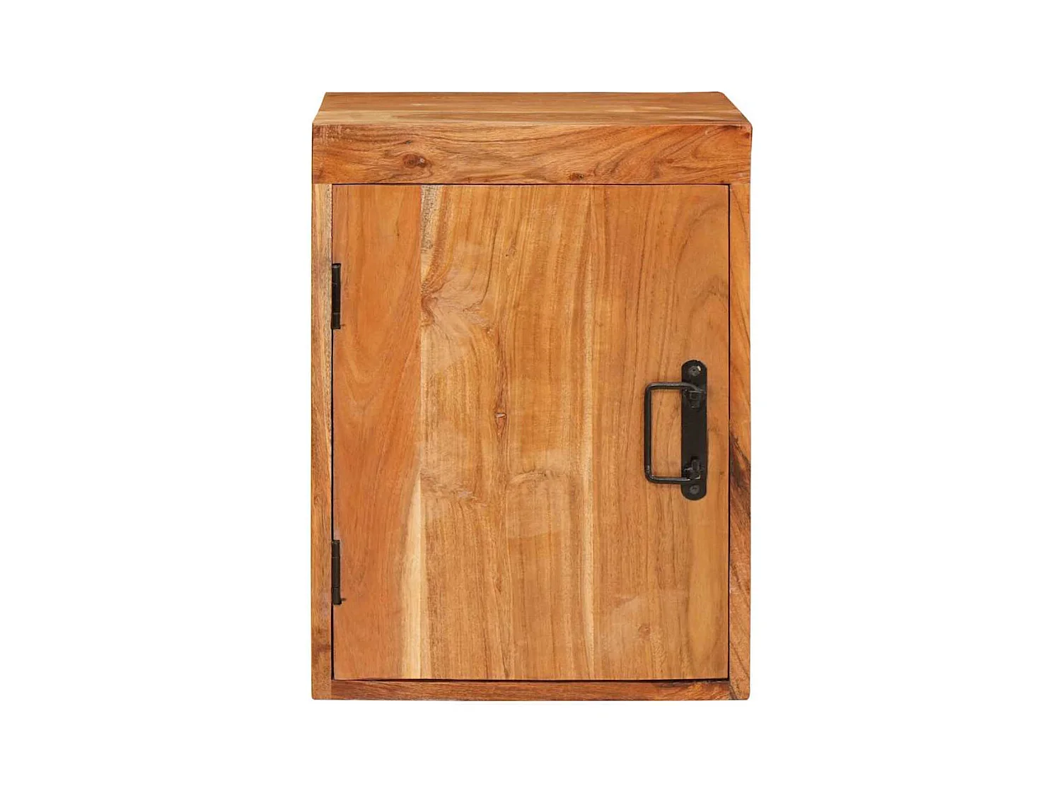 Comodino Marrone 35 x 33 x 48 cm Legno massello di acacia