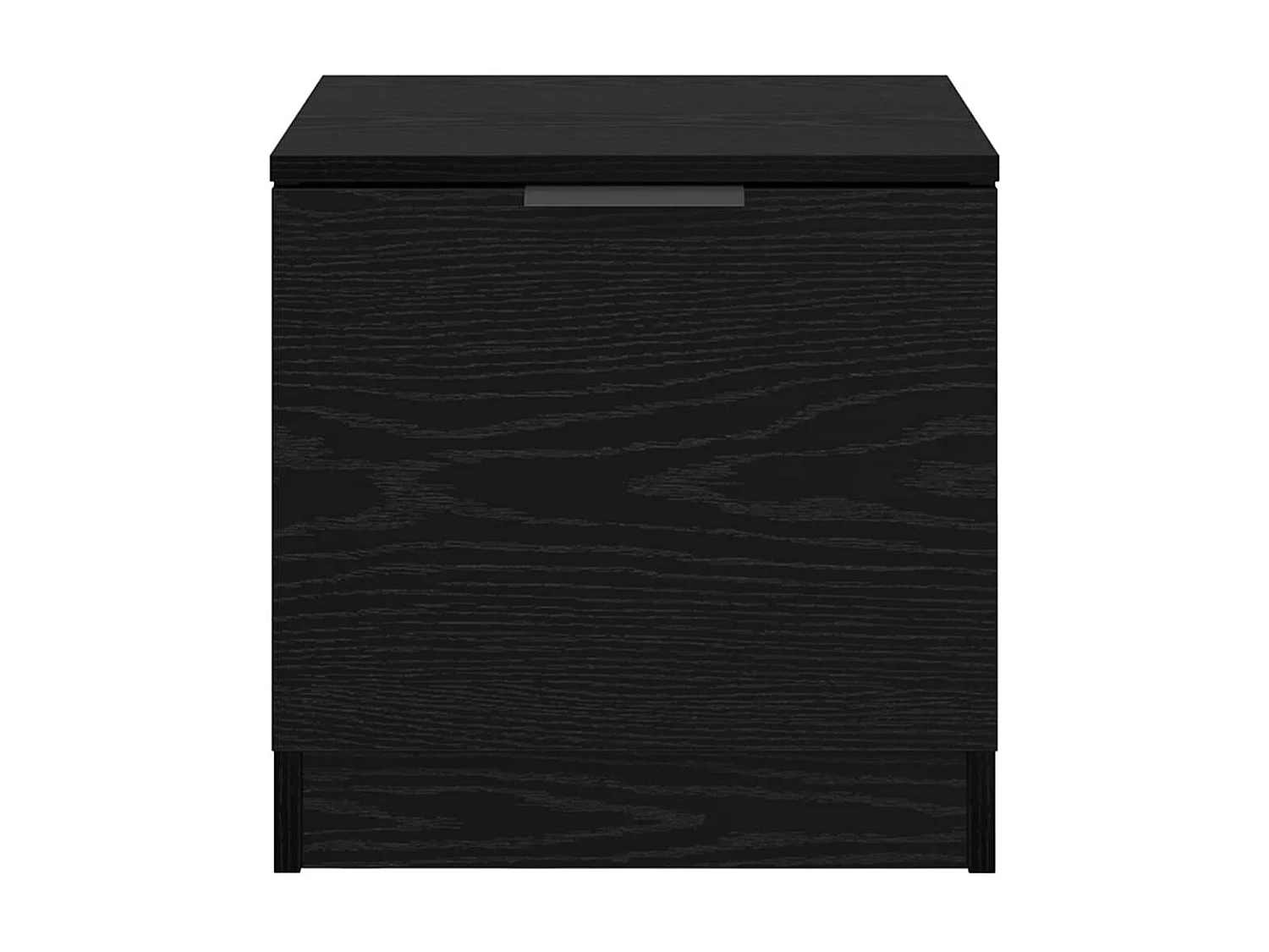 Armoire de lit 2 pcs Chêne noir 40 x 39 x 40 cm