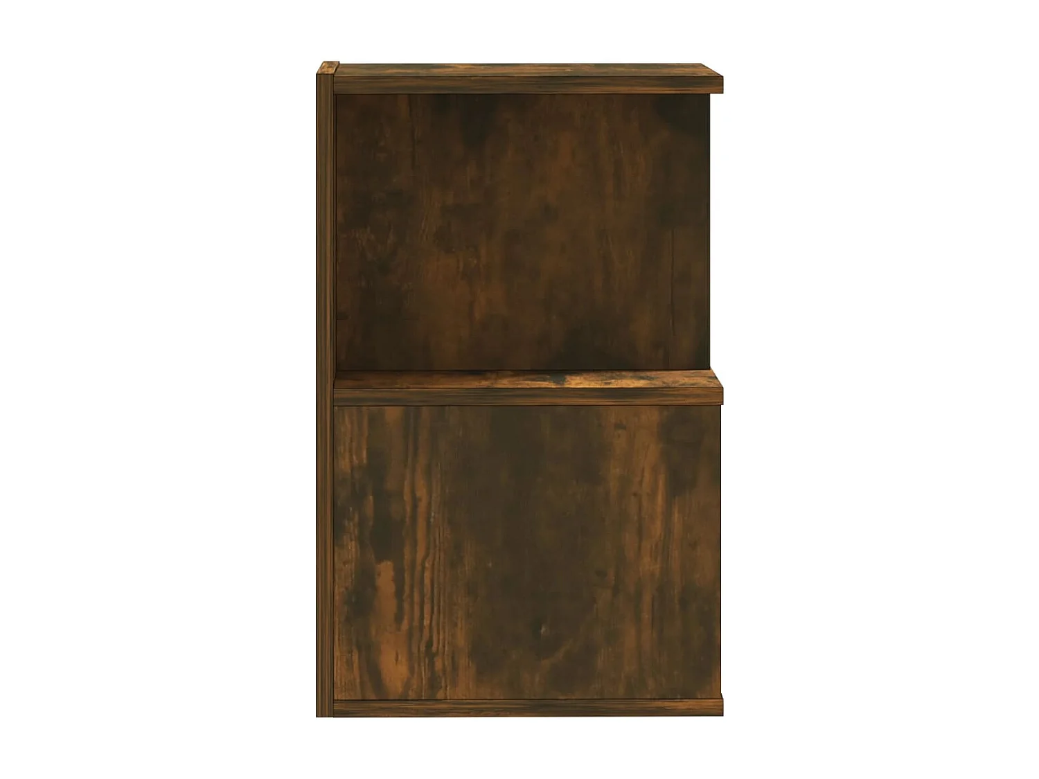 Tables de chevet 2 pcs Chêne fumé 35x35x55 cm Bois d'ingénierie