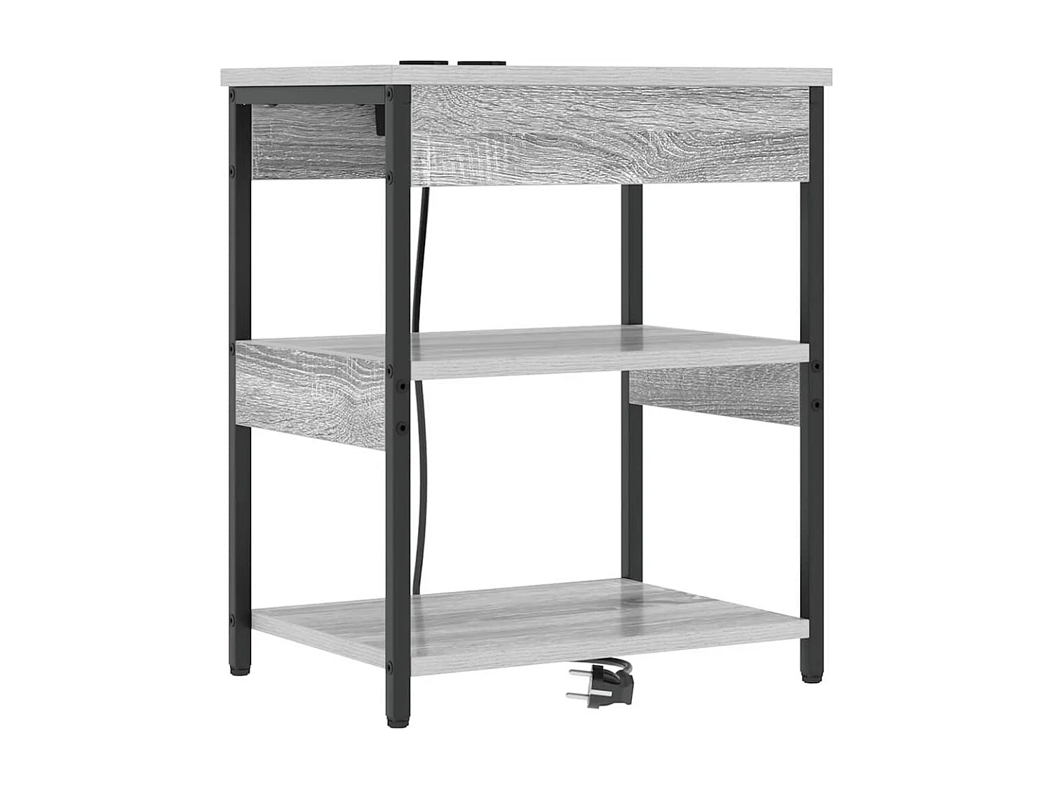 Armoires de chevet 2 pcs Sonoma gris 41 x 31 x 51 cm