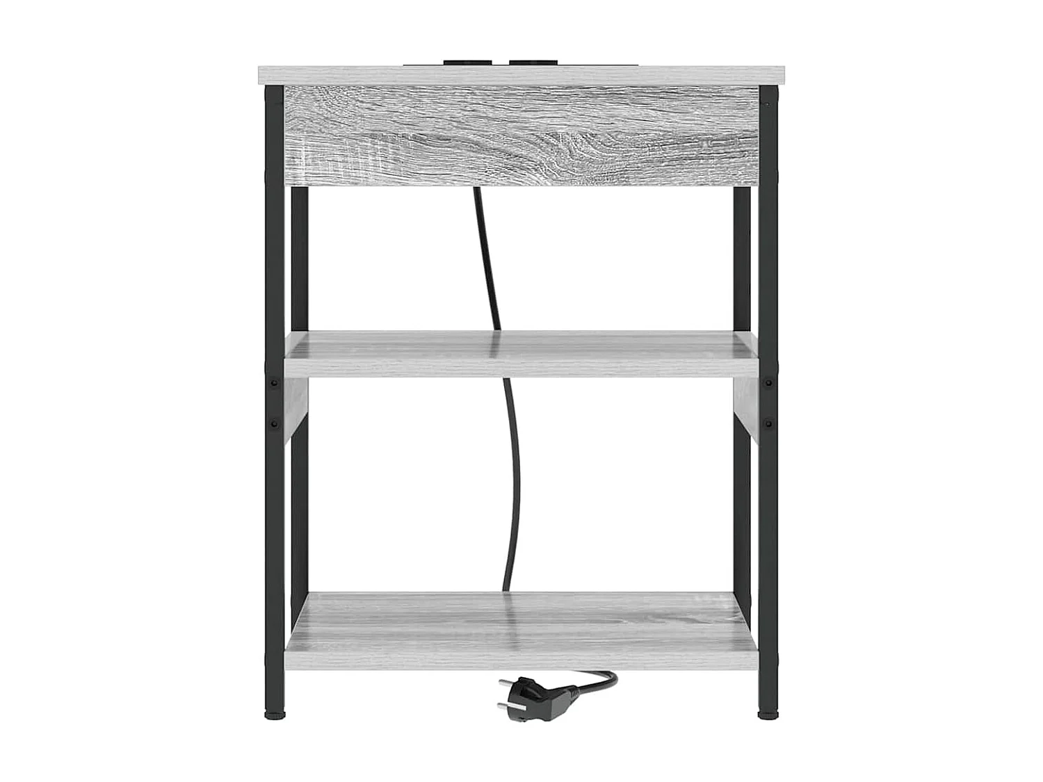 Armoires de chevet 2 pcs Sonoma gris 41 x 31 x 51 cm