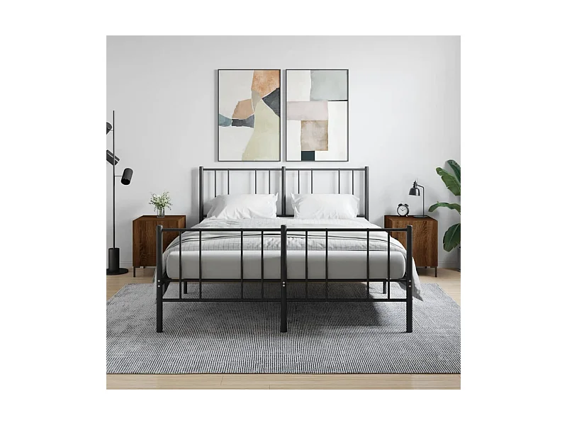 Mesitas de noche 2 piezas roble marrón 40x40x50cm madera de ingeniería