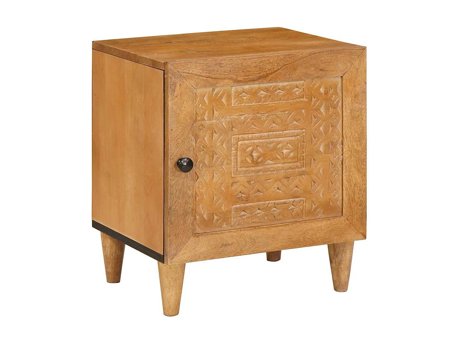 Table de chevet 2 pcs Marron clair 40 x 33 x 46 cm