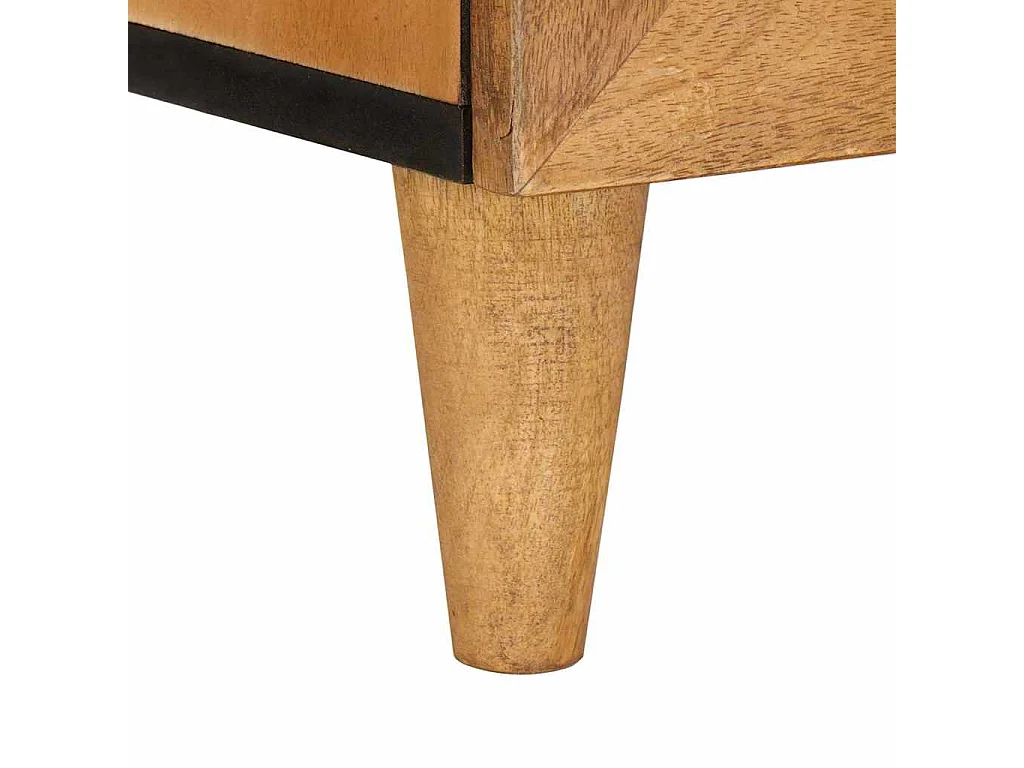 Table de chevet 2 pcs Marron clair 40 x 33 x 46 cm