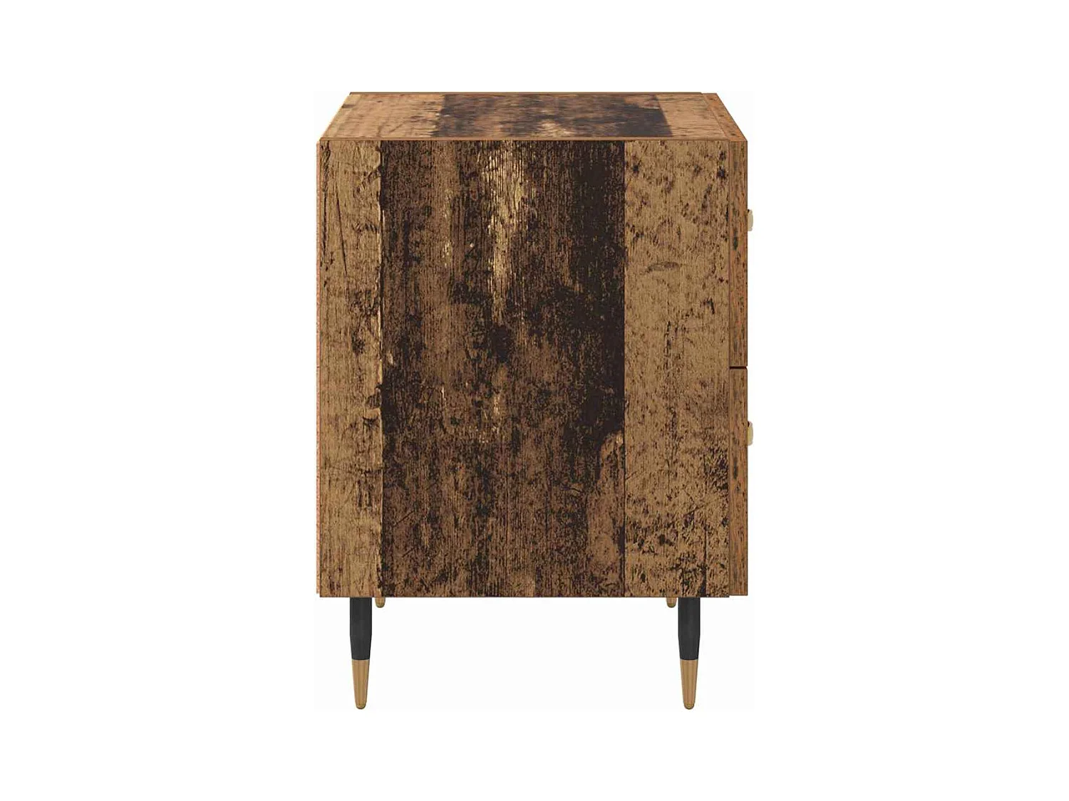 Cabinet de chevet avec tiroir Bois ancien 40 x 35 x 47.5 cm