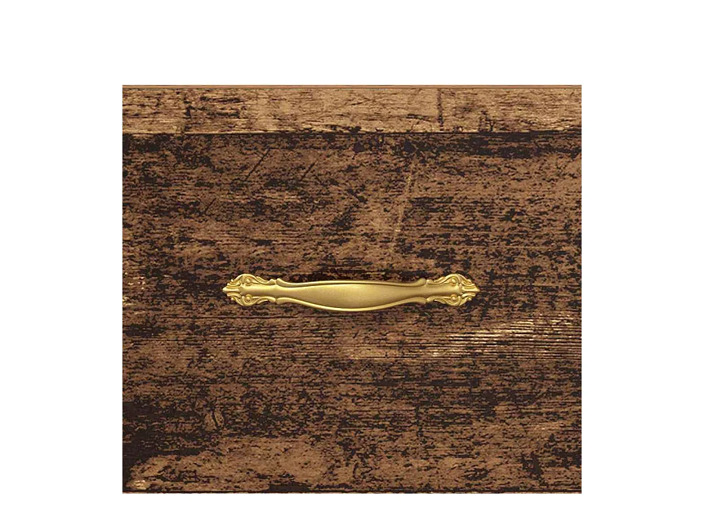 Cabinet de chevet avec tiroir Bois ancien 40 x 35 x 47.5 cm